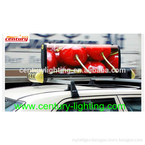 china supplier taxi roof light box